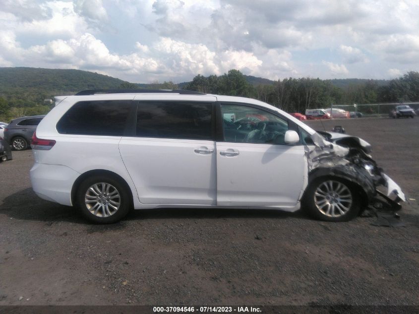 2013 TOYOTA SIENNA XLE AAS/XLE/LTD - 5TDYK3DC9DS367727
