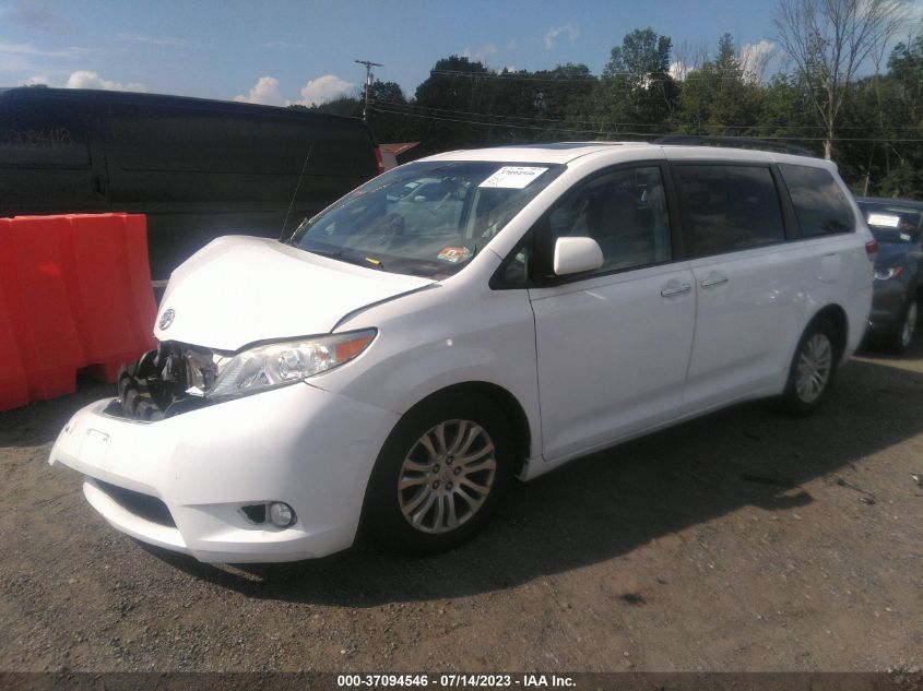 2013 TOYOTA SIENNA XLE AAS/XLE/LTD - 5TDYK3DC9DS367727