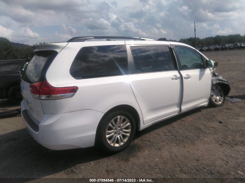 2013 TOYOTA SIENNA XLE AAS/XLE/LTD - 5TDYK3DC9DS367727