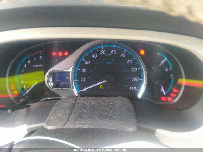 2013 TOYOTA SIENNA XLE AAS/XLE/LTD - 5TDYK3DC9DS367727