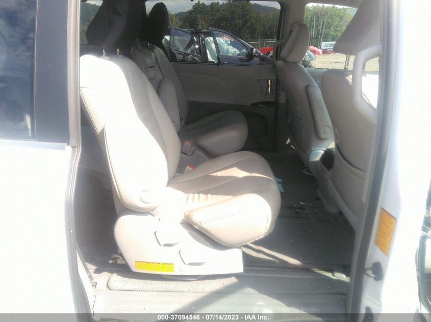 2013 TOYOTA SIENNA XLE AAS/XLE/LTD - 5TDYK3DC9DS367727