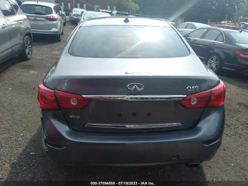2015 INFINITI Q50 PREMIUM/SPORT - JN1BV7AR0FM390845
