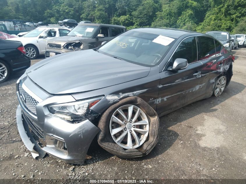 2015 INFINITI Q50 PREMIUM/SPORT - JN1BV7AR0FM390845