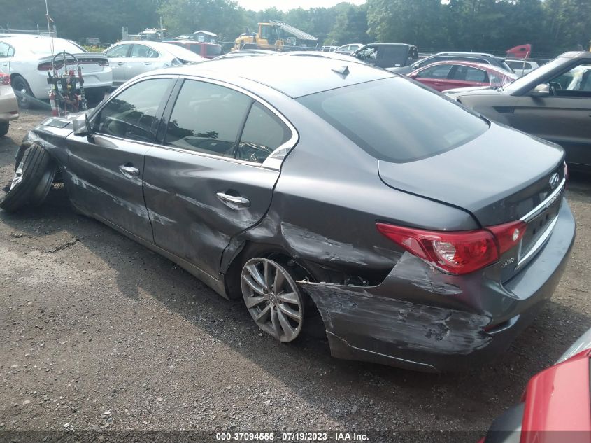 2015 INFINITI Q50 PREMIUM/SPORT - JN1BV7AR0FM390845