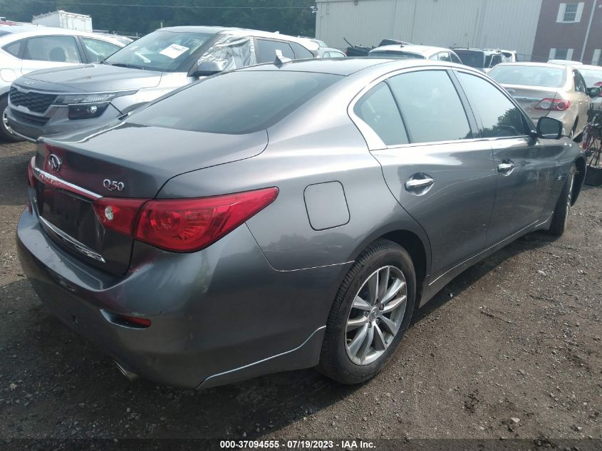 2015 INFINITI Q50 PREMIUM/SPORT - JN1BV7AR0FM390845