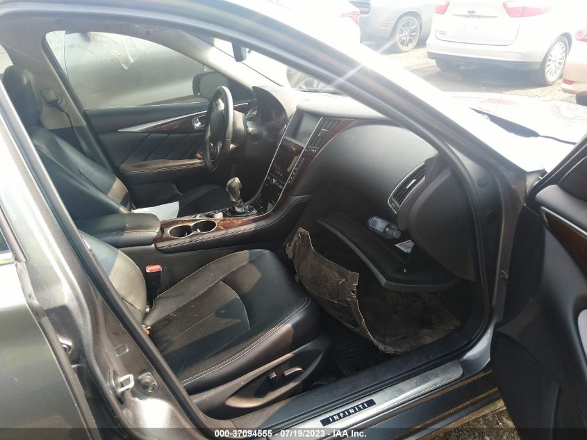 2015 INFINITI Q50 PREMIUM/SPORT - JN1BV7AR0FM390845