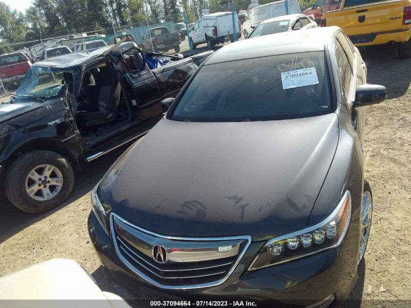 2017 ACURA RLX SPORT HYBRID ADVANCE - JH4KC2F94HC000089
