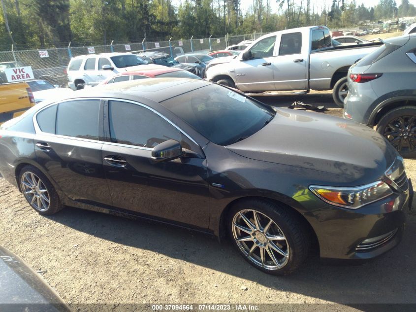 2017 ACURA RLX SPORT HYBRID ADVANCE - JH4KC2F94HC000089