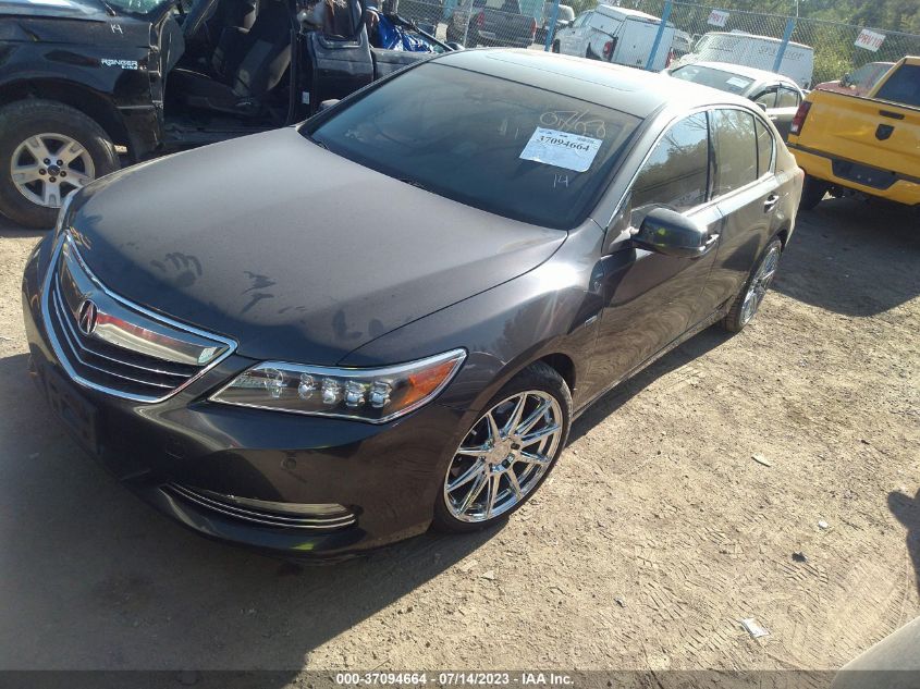 2017 ACURA RLX SPORT HYBRID ADVANCE - JH4KC2F94HC000089