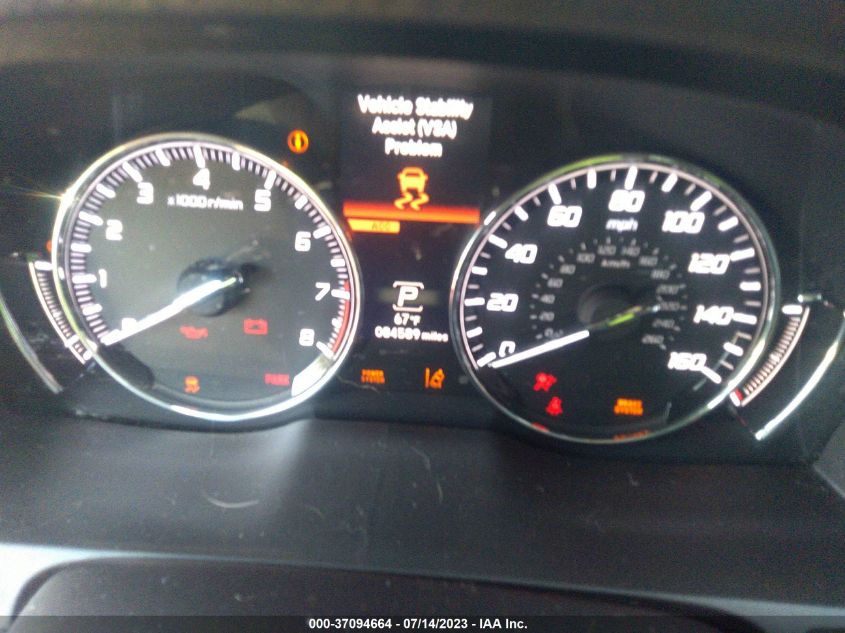 2017 ACURA RLX SPORT HYBRID ADVANCE - JH4KC2F94HC000089