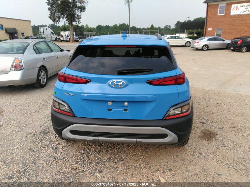 2022 HYUNDAI KONA SEL - KM8K32AB7NU769540