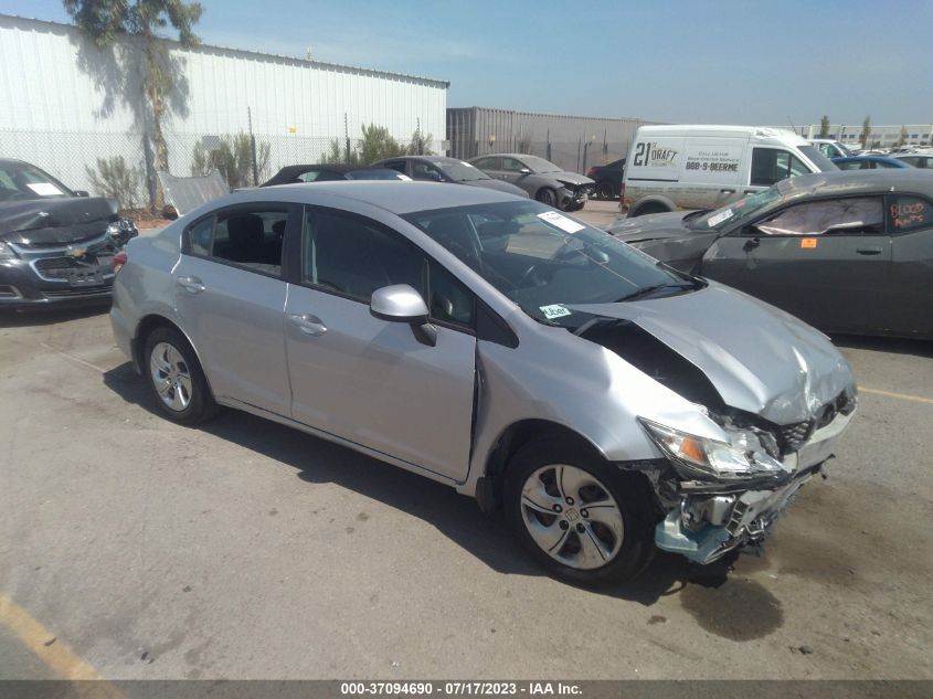 2013 HONDA CIVIC SDN LX - 19XFB2F51DE290622