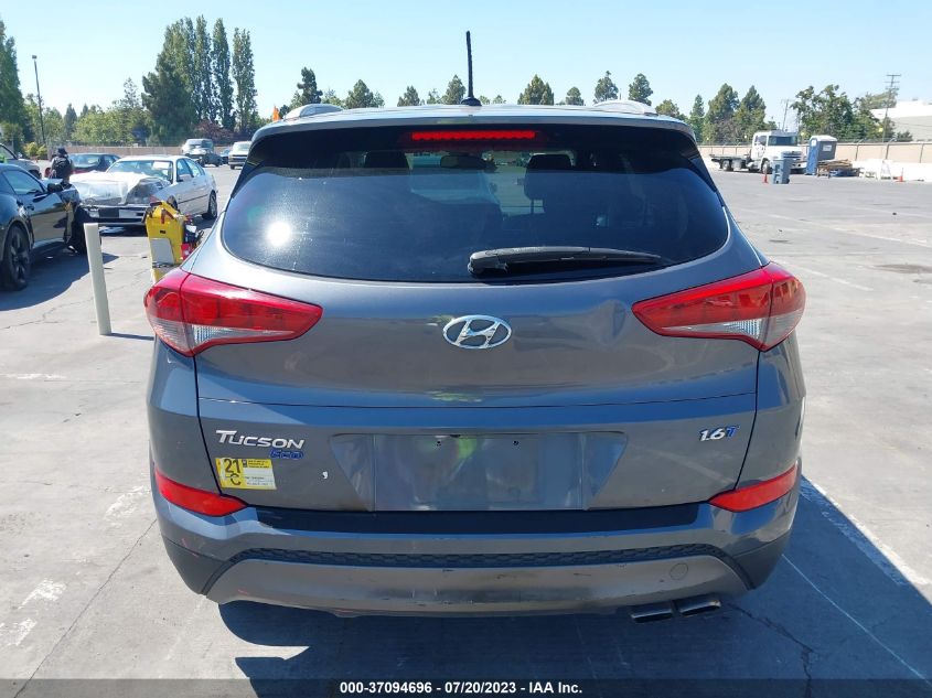 2016 HYUNDAI TUCSON ECO - KM8J33A20GU203272