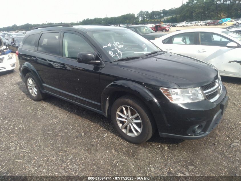 2016 DODGE JOURNEY SXT - 3C4PDCBG7GT224913