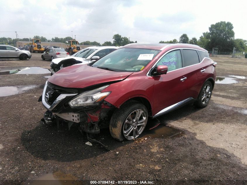 2015 NISSAN MURANO PLATINUM - 5N1AZ2MH4FN243632