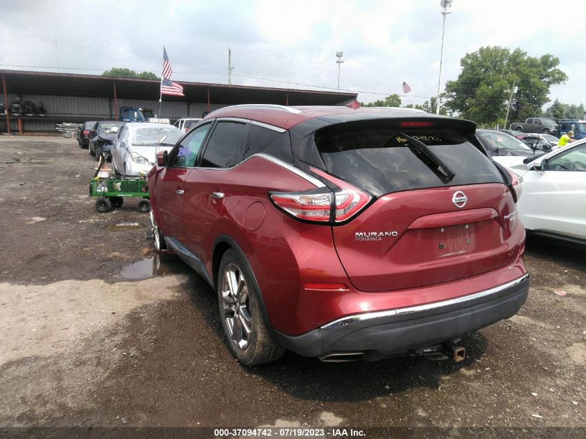 2015 NISSAN MURANO PLATINUM - 5N1AZ2MH4FN243632