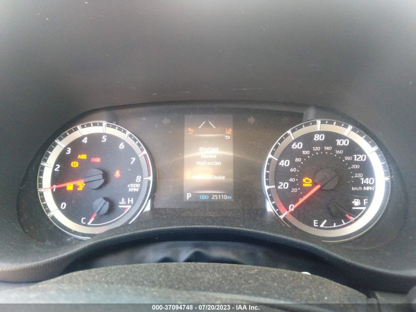 2021 TOYOTA HIGHLANDER L/LE - 5TDZZRAH7MS522746