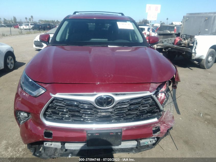 2021 TOYOTA HIGHLANDER L/LE - 5TDZZRAH7MS522746