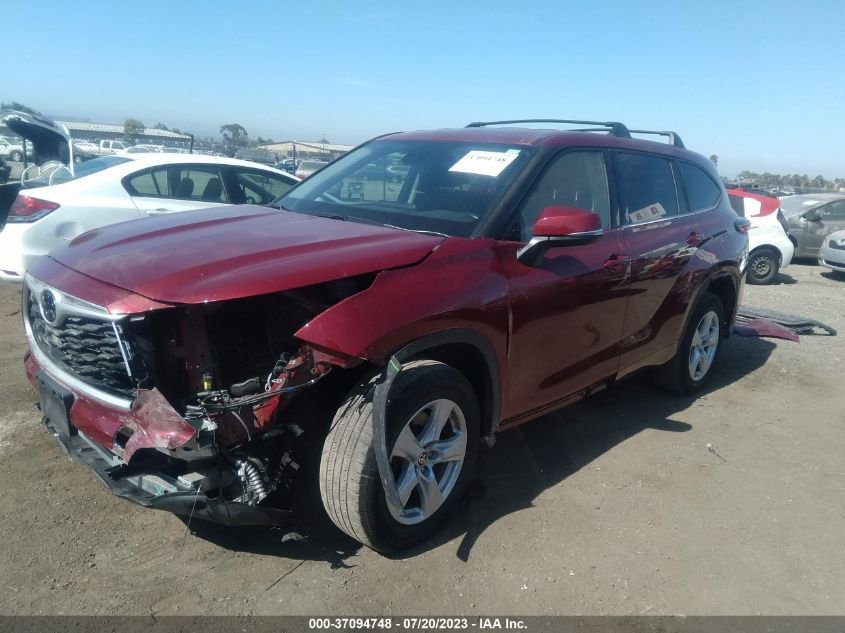 2021 TOYOTA HIGHLANDER L/LE - 5TDZZRAH7MS522746