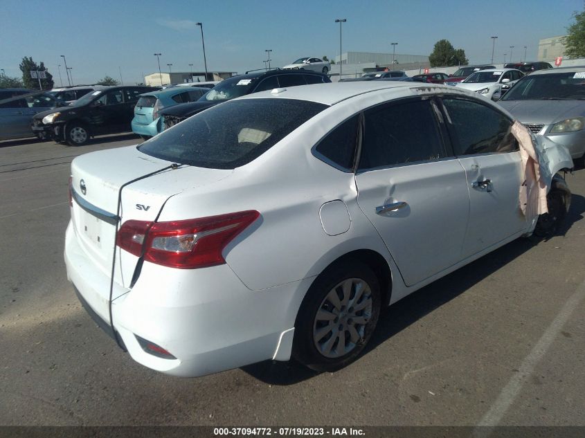 2017 NISSAN SENTRA SV - 3N1AB7AP5HL710418