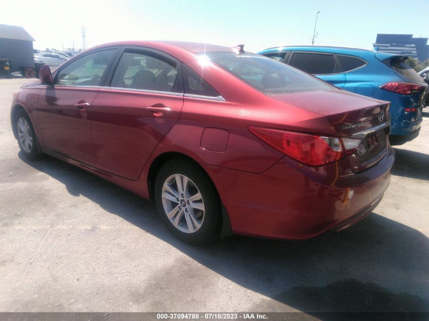 2013 HYUNDAI SONATA GLS - 5NPEB4AC7DH729590