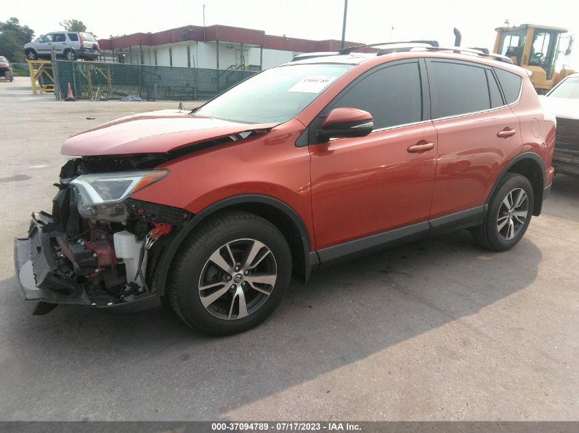 2016 TOYOTA RAV4 XLE - JTMRFREV5GJ059239