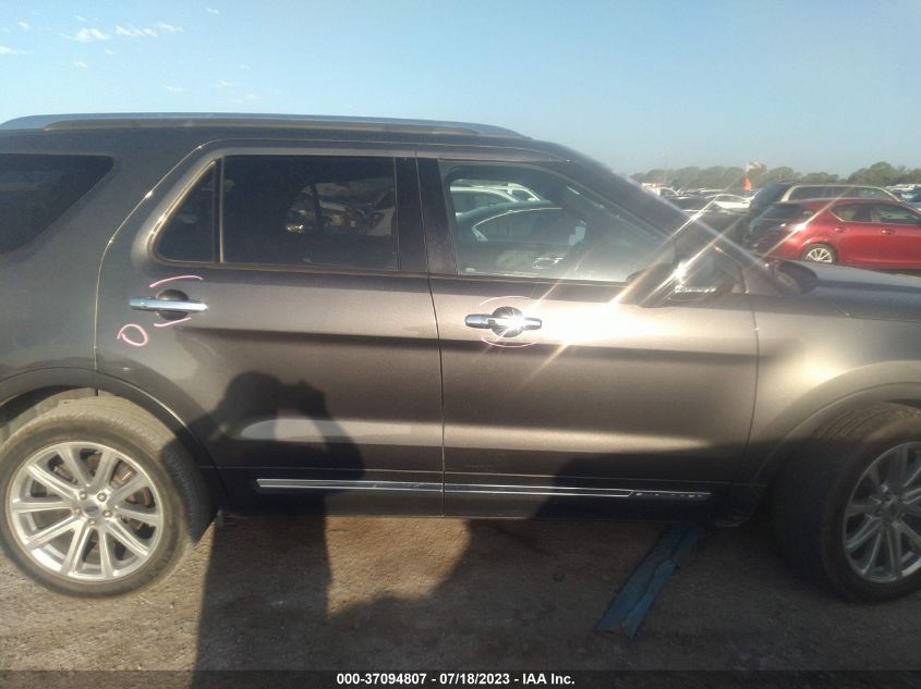 2017 FORD EXPLORER LIMITED - 1FM5K7F80HGC26916