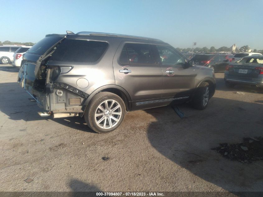 2017 FORD EXPLORER LIMITED - 1FM5K7F80HGC26916