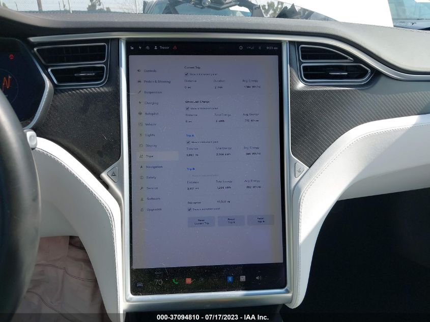 2017 TESLA MODEL S 100D - 5YJSA1E45HF216236