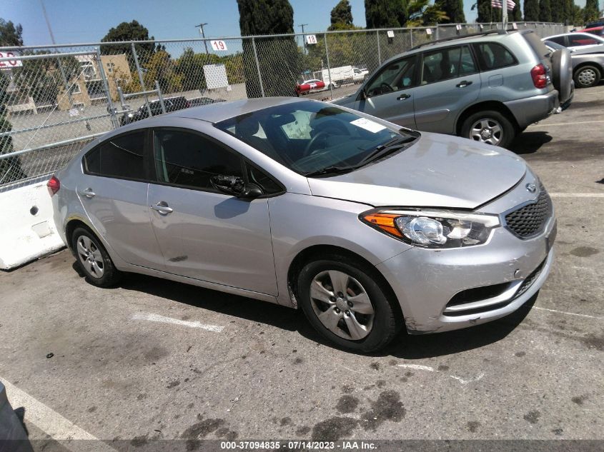 2015 KIA FORTE LX - KNAFK4A66F5314694