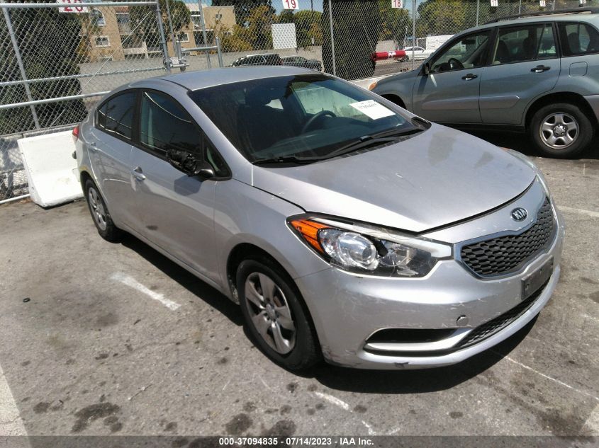 2015 KIA FORTE LX - KNAFK4A66F5314694
