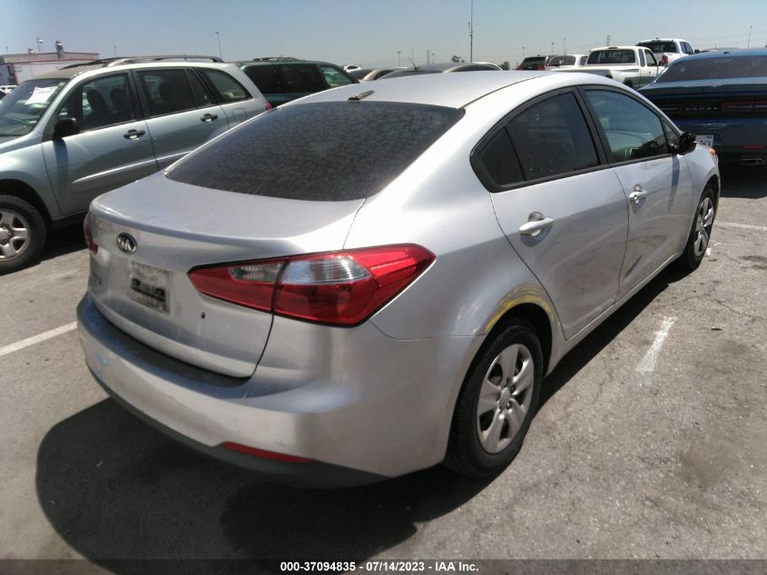 2015 KIA FORTE LX - KNAFK4A66F5314694