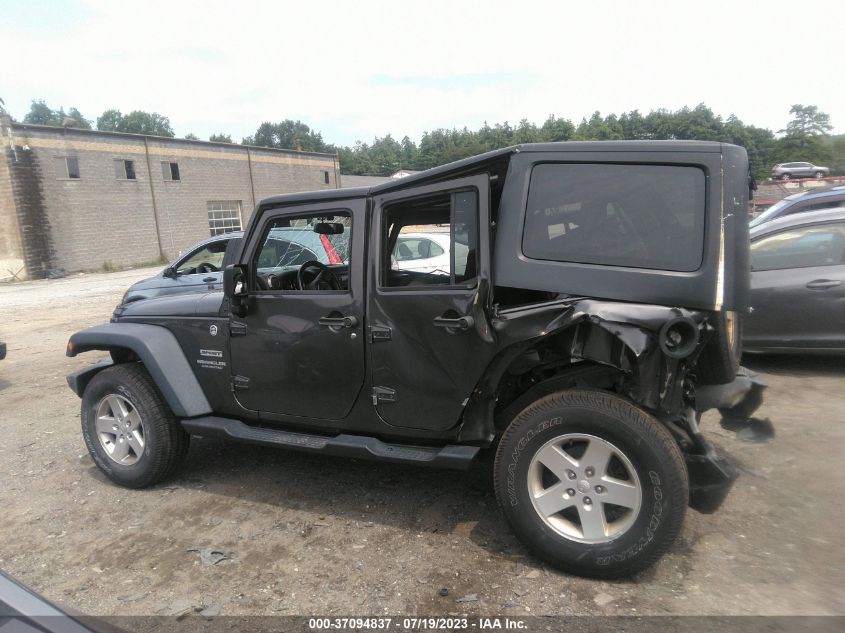 2017 JEEP WRANGLER UNLIMITED SPORT - 1C4BJWDG4HL733386