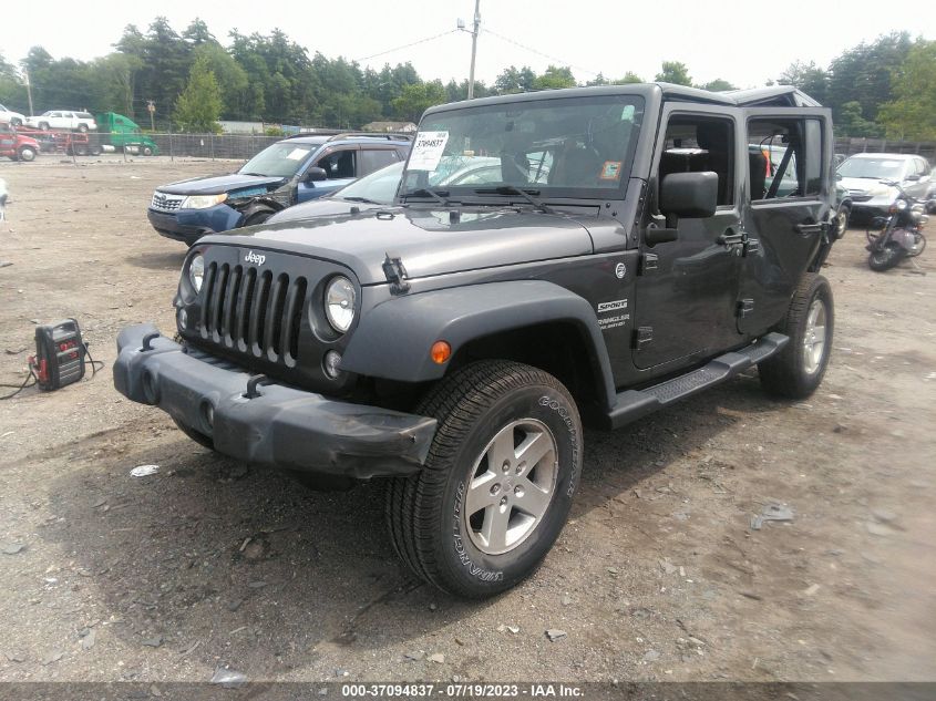 2017 JEEP WRANGLER UNLIMITED SPORT - 1C4BJWDG4HL733386