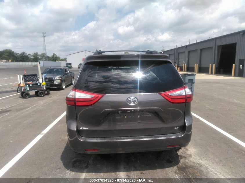 2017 TOYOTA SIENNA LE - 5TDKZ3DC7HS829595