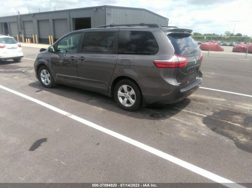 2017 TOYOTA SIENNA LE - 5TDKZ3DC7HS829595