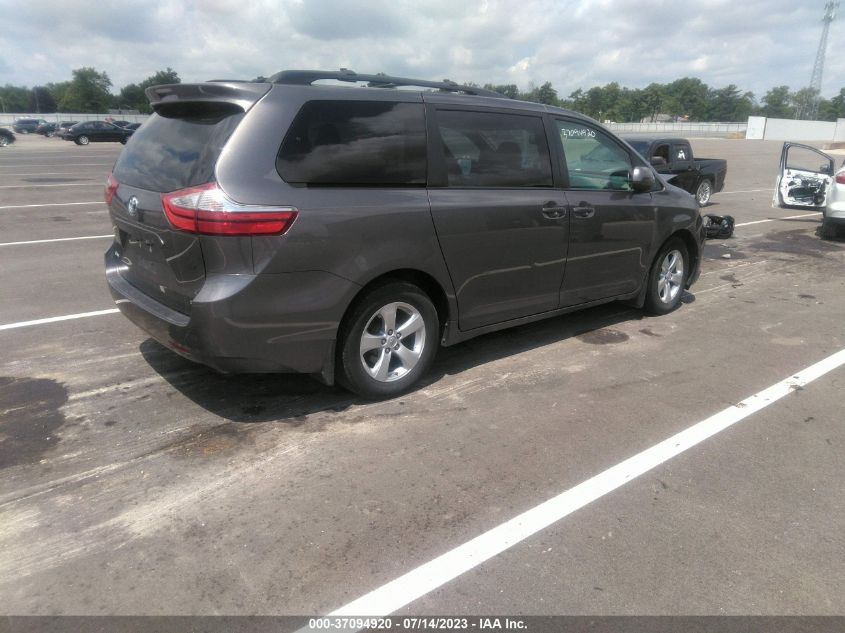 2017 TOYOTA SIENNA LE - 5TDKZ3DC7HS829595