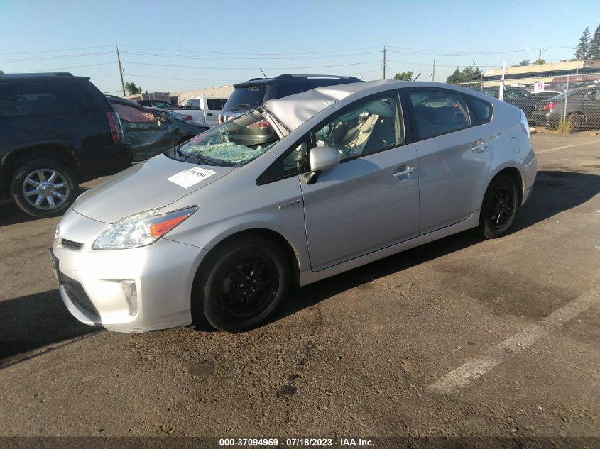 2015 TOYOTA PRIUS FOUR - JTDKN3DU6F0435610
