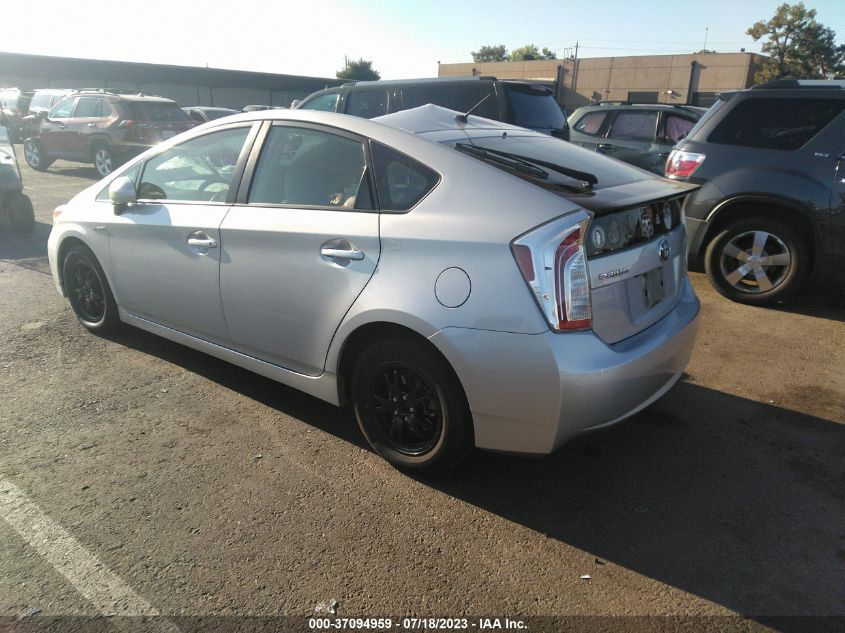 2015 TOYOTA PRIUS FOUR - JTDKN3DU6F0435610