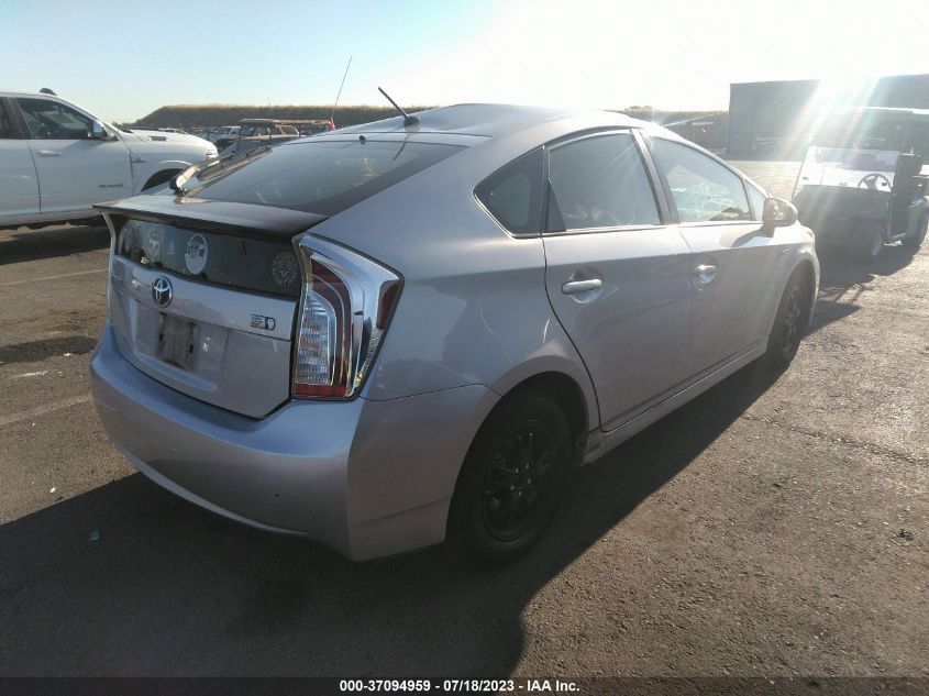 2015 TOYOTA PRIUS FOUR - JTDKN3DU6F0435610