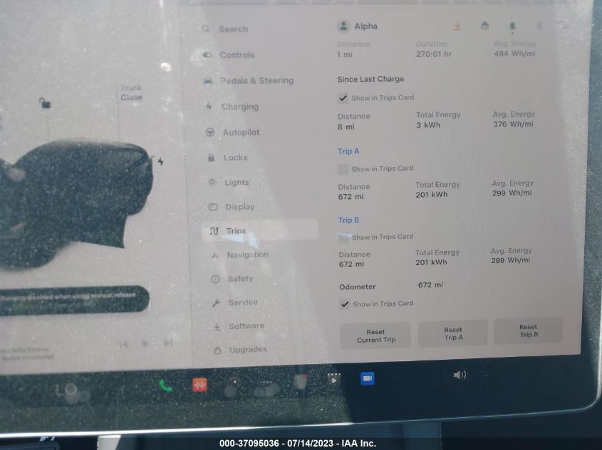 2023 TESLA MODEL Y - 7SAYGDEE5PA124870