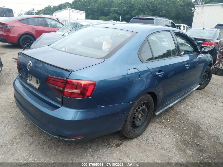 2016 VOLKSWAGEN JETTA SEDAN 1.4T S - 3VW167AJ5GM392528