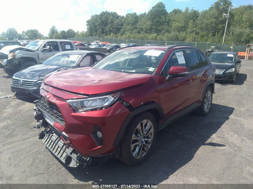 2019 TOYOTA RAV4 XLE PREMIUM - JTMA1RFV6KD518781