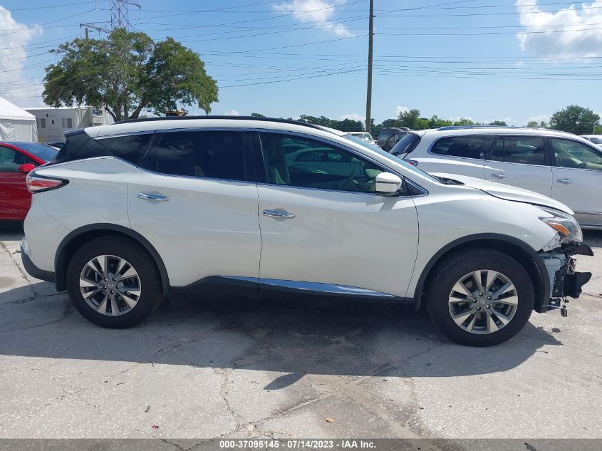 2018 NISSAN MURANO S/SL/SV/PLATINUM - 5N1AZ2MG5JN114024