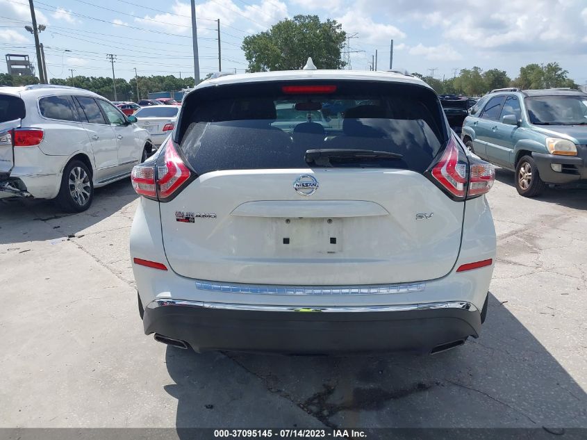 2018 NISSAN MURANO S/SL/SV/PLATINUM - 5N1AZ2MG5JN114024