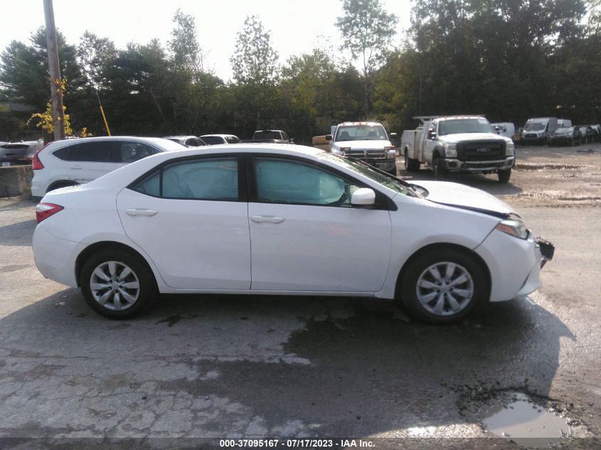 2015 TOYOTA COROLLA L/LE/S/S PLUS/LE PLUS - 2T1BURHEXFC468284