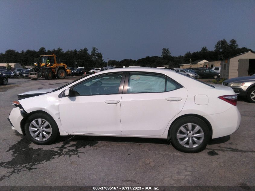 2015 TOYOTA COROLLA L/LE/S/S PLUS/LE PLUS - 2T1BURHEXFC468284