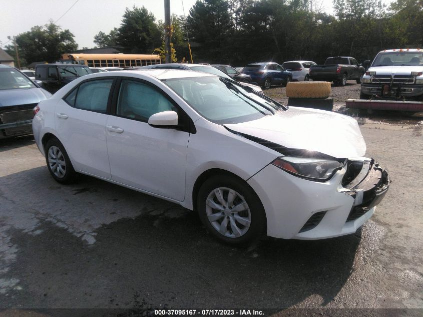 2015 TOYOTA COROLLA L/LE/S/S PLUS/LE PLUS - 2T1BURHEXFC468284