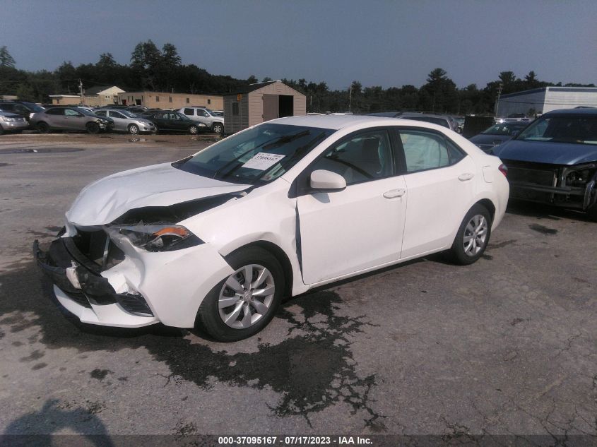2015 TOYOTA COROLLA L/LE/S/S PLUS/LE PLUS - 2T1BURHEXFC468284