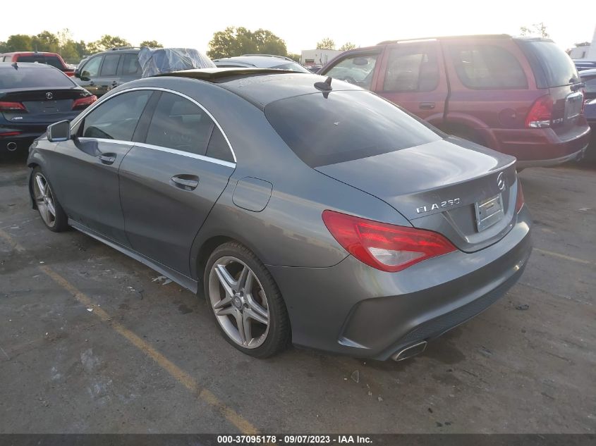 2014 MERCEDES-BENZ CLA-CLASS CLA 250 WDDSJ4GB1EN133399
